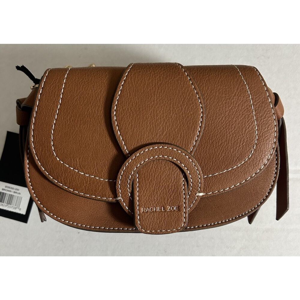 Rachel‎ Zoe Crossbody Saddle Bag Convertible Purse NWT Vegan NEW Belt Bag